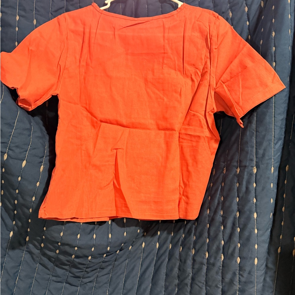 Women's Orange Top